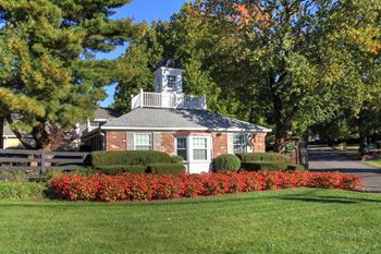 a house with a cupola on top of it